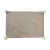 Spilvendrāna DKD Home Decor 60 x 1 x 40 cm Pelēks