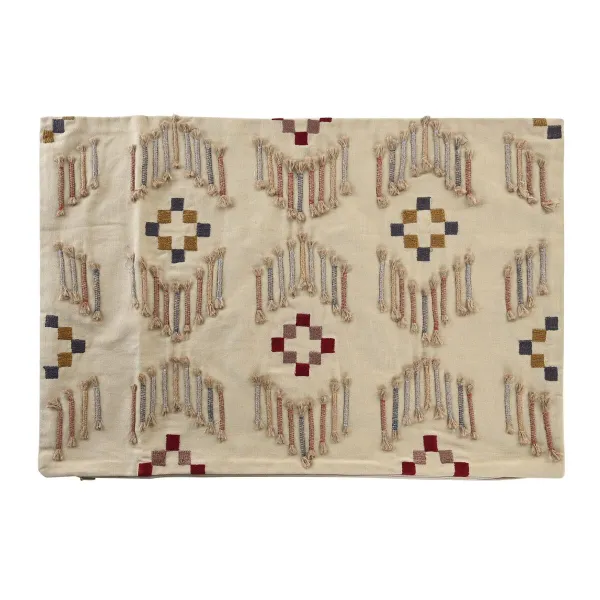 Spilvendrāna DKD Home Decor 60 x 1 x 40 cm Bēšs
