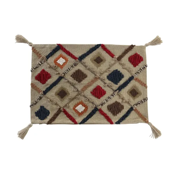 Чехол для подушки DKD Home Decor 60 x 1 x 40 cm Разноцветный бахрома