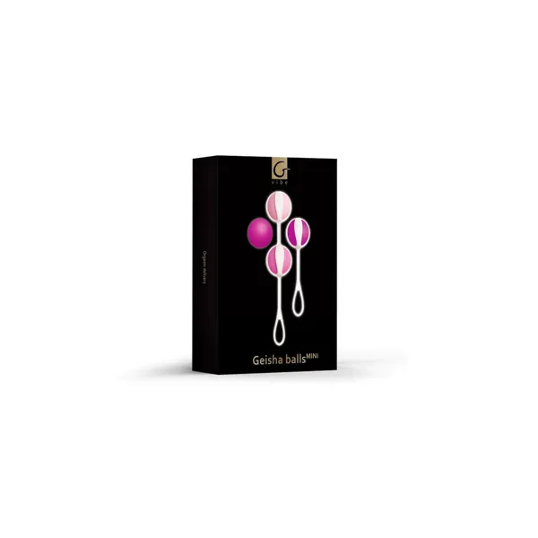 Weighted Kegel Training Kit Gvibe Geisha Mini Fuchsia