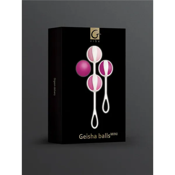 Weighted Kegel Training Kit Gvibe Geisha Mini Fuchsia