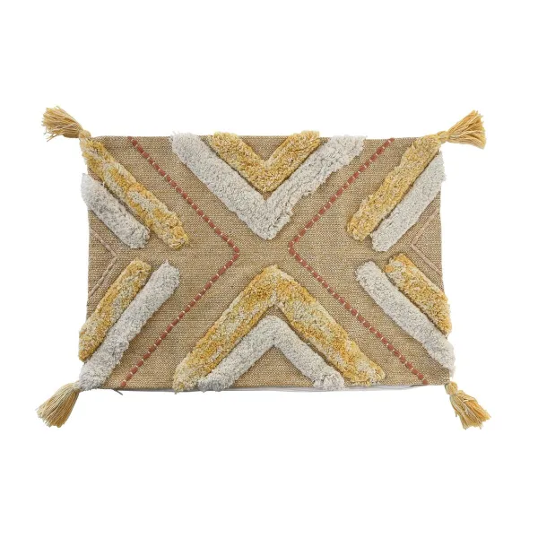 Чехол для подушки DKD Home Decor 60 x 1 x 40 cm Жёлтый