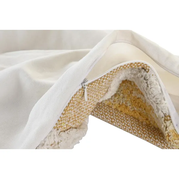 Tyynysuoja DKD Home Decor 60 x 1 x 40 cm Keltainen