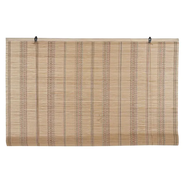 Rullīšu žalūzijas DKD Home Decor Daudzkrāsains Bambuss (120 x 2 x 230 cm)