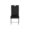 Dining Chair DKD Home Decor Black Metal Polyurethane (59 x 45 x 102 cm)