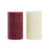 Вуаль DKD Home Decor Белый Красный Рождество 9 x 9 x 15 cm (2 штук)