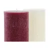 Вуаль DKD Home Decor Белый Красный Рождество 9 x 9 x 15 cm (2 штук)