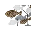 Decorative Figure DKD Home Decor 65,4 x 9,5 x 43 cm Black Blue Brown Spirals (2 Units)