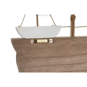 Sieninė kabykla DKD Home Decor Medžio MDF (34,5 x 1,5 x 21,5 cm)