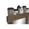 Sieninis veidrodis DKD Home Decor Ruda Sendinta apdaila 40 x 9 x 68 cm