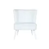 atzveltnes krēsls DKD Home Decor 73 x 67 x 85 cm Zils Koks Balts