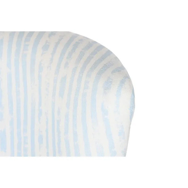 Tugitool DKD Home Decor 73 x 67 x 85 cm Sinine Puit Valge