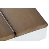 Valgomojo stalas DKD Home Decor Išorinis Derva Aliuminis 200 x 90 x 75 cm