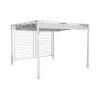 Pavėsinė pergola DKD Home Decor Balta 296 x 296 x 225 cm Plienas
