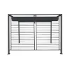 Пергола DKD Home Decor Серый 300 x 300 x 230 cm Сталь