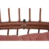 Puutarhasohva DKD Home Decor 99 x 71 x 147 cm Metalli Terrakotta synteettinen rottinki Valkoinen
