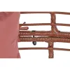 Садовое кресло DKD Home Decor 90 x 65 x 151 cm Металл терракот синтетический ротанг