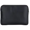 Guess Grained Zipper Pocket Triangle Logo Sleeve - Laptop Sleeve 14" (black)