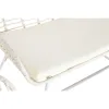 Garden furniture DKD Home Decor White 124 x 74 x 84 cm (4 Pieces)