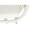 Garden furniture DKD Home Decor White 124 x 74 x 84 cm (4 Pieces)