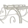 Šūpuļkrēsls DKD Home Decor Metāls Alumīnijs Balts (63 x 89 x 92 cm)