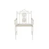 Garden chair DKD Home Decor White Metal 63,5 x 52 x 98 cm