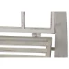 Садовое кресло DKD Home Decor Balts Metāls 63,5 x 52 x 98 cm
