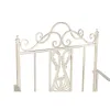Garden chair DKD Home Decor White Metal 63,5 x 52 x 98 cm