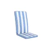 Tuolityyny DKD Home Decor Valkoinen Taivaansininen 42 x 4 x 115 cm