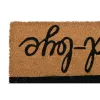 Дверной Коврик DKD Home Decor Чёрный Коричневый Резина (75 x 45 x 1,5 cm) (2 штук)