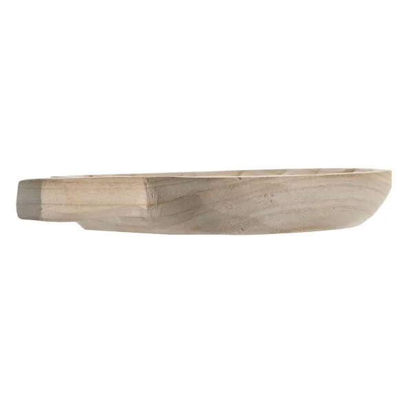 Centerpiece DKD Home Decor Brown Paolownia wood 29 x 23 x 4 cm