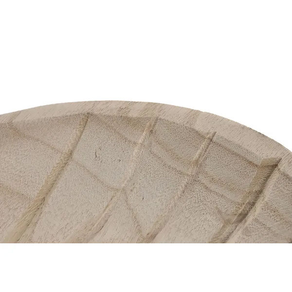 Galda rotājums DKD Home Decor Brūns Paulovnijas koks 29 x 23 x 4 cm
