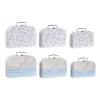 Koristerasiasetti DKD Home Decor Monivärinen Metalli Kartonki 28 x 9,5 x 20 cm (2 osaa)