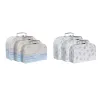 Koristerasiasetti DKD Home Decor Monivärinen Metalli Kartonki 28 x 9,5 x 20 cm (2 osaa)