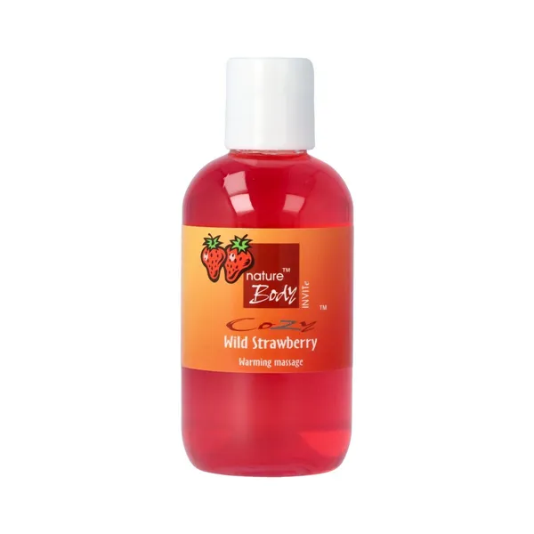 Erotic Massage Oil Nature Body 100 ml Strawberry