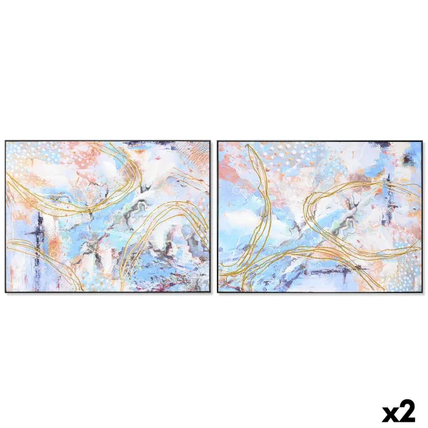 Drobė DKD Home Decor polistirenas Drobė 122 x 4,5 x 92 cm