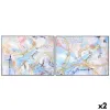 Kangas DKD Home Decor polystyreeni Kangas 122 x 4,5 x 92 cm