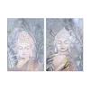 Canvas DKD Home Decor Fir Canvas 80 x 3 x 120 cm 80 x 2,8 x 120 cm