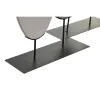 Dekoratyvinė figūrėlė DKD Home Decor Rusvai gelsva Šviesiai rudas Šiuolaikiškas 27 x 8 x 35,5 cm (2 vnt.)