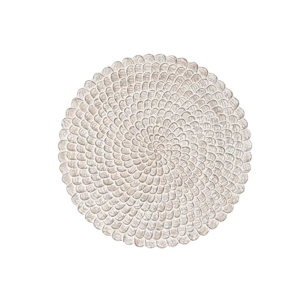 Wall Decoration DKD Home Decor Aged finish Natural 120 x 3 x 120 cm White Indian Man