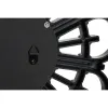Mirror Set DKD Home Decor Scandi Crystal Black Golden polypropylene (25 x 2 x 25 cm) (2 Units)