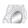 Spoguļu Komplekts DKD Home Decor Stikls Bronza Balts polipropilēns (25 x 2 x 25 cm) (2 gb.)