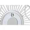 Spoguļu Komplekts DKD Home Decor Stikls Bronza Balts polipropilēns (25 x 2 x 25 cm) (2 gb.)