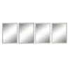 Настенное зеркало DKD Home Decor Белый Бежевый Серый 56 x 2 x 76 cm (4 штук)