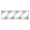 Настенное зеркало DKD Home Decor Слоновая кость 70 x 2 x 97 cm (4 штук)