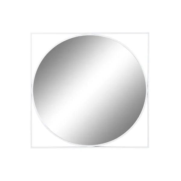 Настенное зеркало DKD Home Decor Белый 85,5 x 3 x 85,5 cm (3 Предметы) (3 штук)