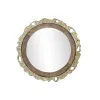 Настенное зеркало DKD Home Decor Коричневый Позолоченный 78,5 x 2,5 x 78,5 cm