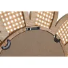 Настенное зеркало DKD Home Decor Коричневый Натуральный Солнце Тропический 60 x 2 x 60 cm