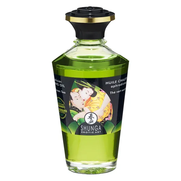 Erotic Massage Oil Shunga 100 ml Green Tea