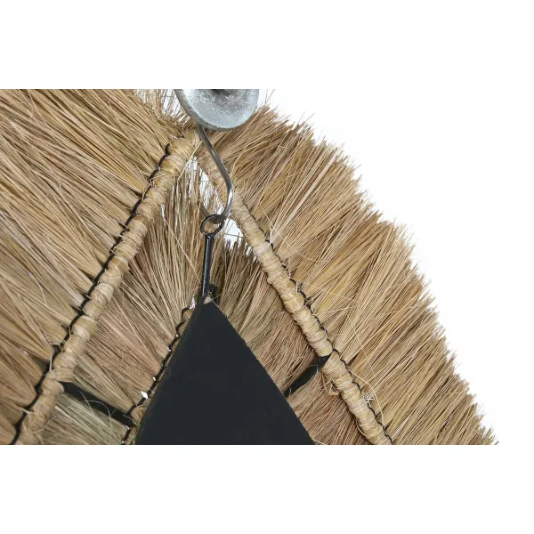 Seinäpeili DKD Home Decor 62 x 5 x 80 cm Luonnollinen Kyynel Juutti